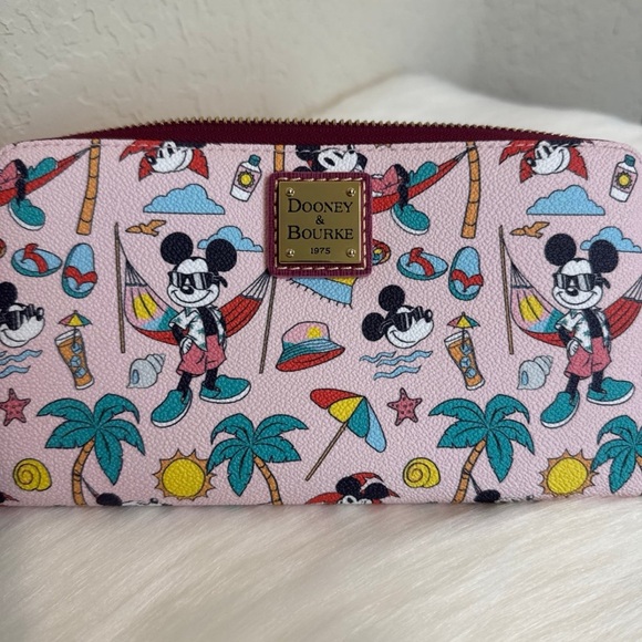 Dooney & Bourke Disney Mickey Mouse Summer Wallet - Picture 8 of 12